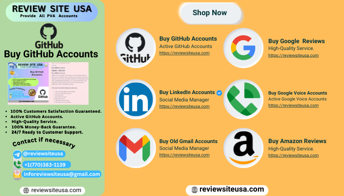 Buy GitHub Accounts