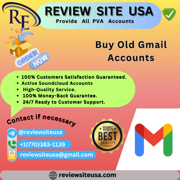 Buy Old Gmail Accounts