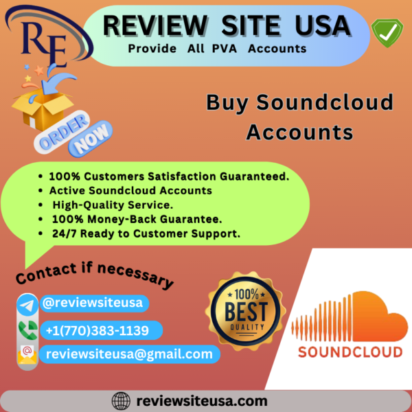 Buy Soundcloud Accounts