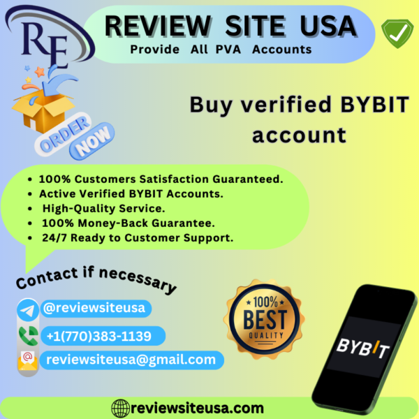 Buy verified BYBIT account