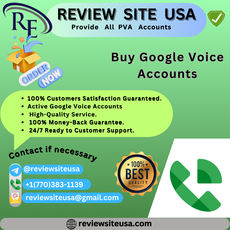 Buy Google Voice Accounts