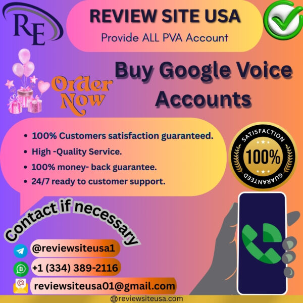 Buy Google Voice Accounts